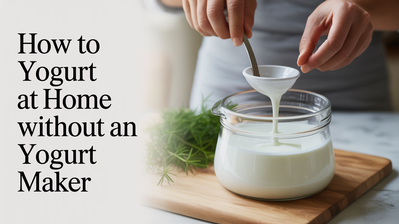 How to make yogurt at home without an electric yogurt maker