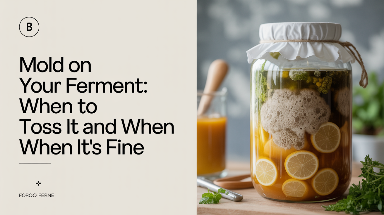 Mold on Your Ferment: When to Toss It and When It's Fine