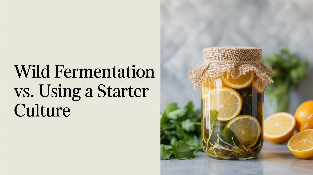 Wild Fermentation vs. Using a Starter Culture